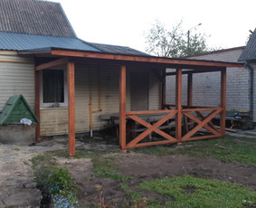 Karkasiniai namai, Pavesines, terasos, sodo nameliai - Stoginės, stoginių gamyba - 1 Stoginės, stoginių gamyba - Karkasiniai namai, Pavesines, terasos, sodo nameliai - 1