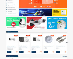 Internetinių parduotuvių kūrimas ir atnaujinimas, Seo / E-shopkurimas.lt / Darbų pavyzdys ID 1626419
