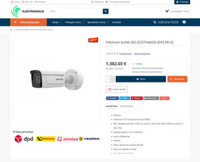 Internetinių parduotuvių kūrimas ir atnaujinimas, Seo / E-shopkurimas.lt / Darbų pavyzdys ID 1626429