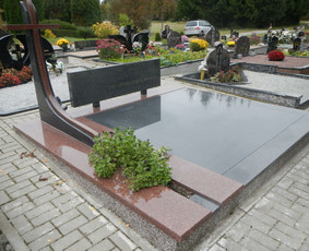 Paminklai, kapaviečių uždengimo plokštės, tvorelės / PĮ BRADA / Darbų pavyzdys ID 1631755