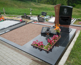 Paminklai, kapaviečių uždengimo plokštės, tvorelės / PĮ BRADA / Darbų pavyzdys ID 1631757
