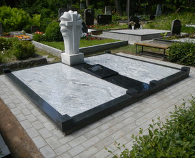 Paminklai, kapaviečių uždengimo plokštės, tvorelės / PĮ BRADA / Darbų pavyzdys ID 1631763