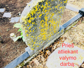 Kapaviečių tvarkymas - Paminklo, tvorelių atnaujinimas - 1 Paminklo, tvorelių atnaujinimas - Kapaviečių tvarkymas - 1