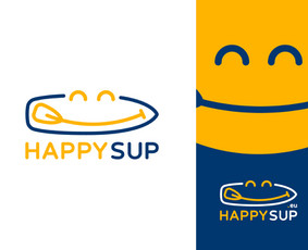 Happy SUP   |   Logotipų kūrimas - www.glogo.eu - logo creation.