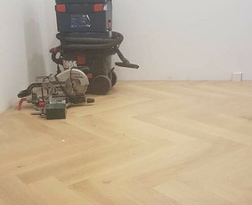 Parketo, parketlenčių klojimas - Parketo, vinilo, laminato. grindjuosčių. profilių montavimas - 4