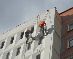 Aukštalipių paslaugos, statyba, remontas, priežiūra. - Dažymo darbai aukštyje - 2 Dažymo darbai aukštyje - Aukštalipių paslaugos, statyba, remontas, priežiūra. - 2