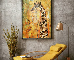 "Žirafa"
Drobė-akrilas
80×120cm
ViJa Art