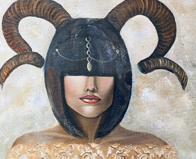 Paveikslas "Avinas 2020",50x60 cm