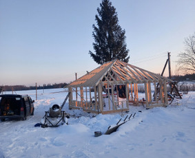Karkasinių namų statyba, pamatai, stogai, mūras / MB ,,Vytekalt " / Darbų pavyzdys ID 1669927