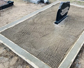 Kapo pamatu betonavimas