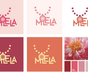 Logotipo sukūrimo darbai paskutinis etapas- logotipo spalvingumas.