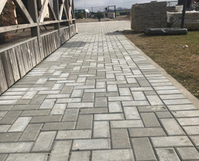 Trinkelių klojimas. Betonavimas ir kiti aplinkos darbai. / UAB "Industrinė statyba" / Darbų pavyzdys ID 1683049