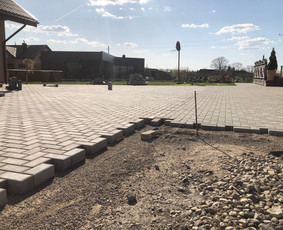 Trinkelių klojimas. Betonavimas ir kiti aplinkos darbai. / UAB "Industrinė statyba" / Darbų pavyzdys ID 1683063