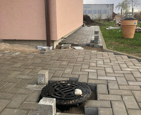 Trinkelių klojimas. Betonavimas ir kiti aplinkos darbai. / UAB "Industrinė statyba" / Darbų pavyzdys ID 1683073