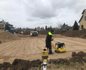 Trinkelių klojimas. Betonavimas ir kiti aplinkos darbai. / UAB "Industrinė statyba" / Darbų pavyzdys ID 1683095