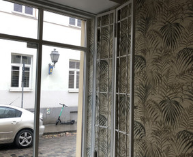 Langų apsaugines grotos su spyna