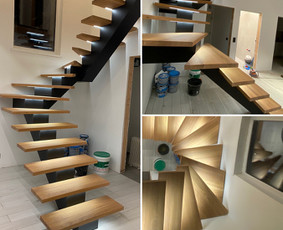 Metaliniai laiptai, gamyba - Laiptų gamyba, nuo idėjos iki montavimo - 2