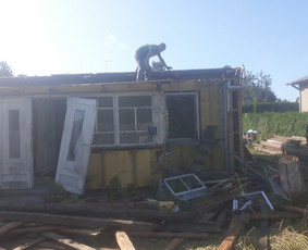 Griovimo darbai bei išvežame statybines šiukšles - Statybinių atliekų išvežimas - 1 Statybinių atliekų išvežimas - Griovimo darbai bei išvežame statybines šiukšles - 1