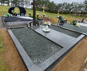 Akmeniniai Paminklai, kapavieciu tvarkimas,raidziu kalimas / LAIMONO SEBECKIO PI / Darbų pavyzdys ID 1701981