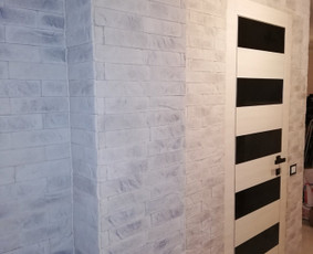 Klinkerio klijavimas - Gipso kartono/apdailos darbai, perdangos/stogo šiltinimas - 2