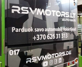 Reklamos Gamyba - Reklama ant transporto - 2 Reklama ant transporto - Reklamos Gamyba - 2