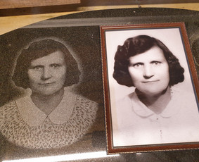 Akmens graviravimas - Kapu darbai tvarkymas Raidžių portretų paveikslelių kalimas, - 3