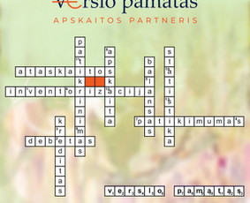 Tradicinio ir E-commerce verslo apskaita - Inventorizacija - 2 Inventorizacija - Tradicinio ir E-commerce verslo apskaita - 2