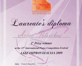 Fortepijono pamokos / Džiazas / Pop / Klasika / Andrej Polevikov / Darbų pavyzdys ID 1720069