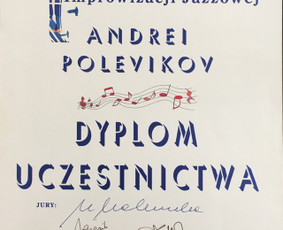 Fortepijono pamokos / Džiazas / Pop / Klasika / Andrej Polevikov / Darbų pavyzdys ID 1720073