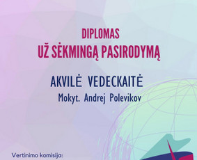 Fortepijono pamokos / Džiazas / Pop / Klasika / Andrej Polevikov / Darbų pavyzdys ID 1720261