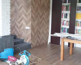 Šlifuojame parketą, parketlenčių, parketo, laminato klojimas / Jovydas Rucinskas / Darbų pavyzdys ID 1721063