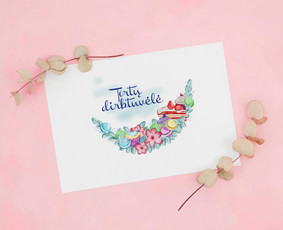 Grafikos dizainas - iliustravimas / Rūta / Darbų pavyzdys ID 1728579