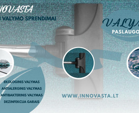 Eko valymas garais,cheminis valymas,ozonavimas,dezinfekcija / UAB "Innovasta" / Darbų pavyzdys ID 1733813