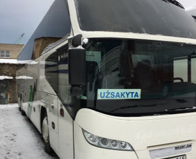 Autobusų, limobusų nuoma - Autobusu nuoma po Lietuva Europa - 1