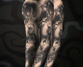 Realistinės tatuiruotės ir tattoo / Evaldas Nariunas / Darbų pavyzdys ID 1742935