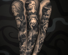 Realistinės tatuiruotės ir tattoo / Evaldas Nariunas / Darbų pavyzdys ID 1742939