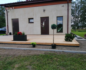 Terasos, aliuminio stoginės, stiklinimas, tvorų įrengimas. / Edgaras / Darbų pavyzdys ID 1744207