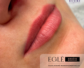 Sugijusi lūpų mikropigmentacija