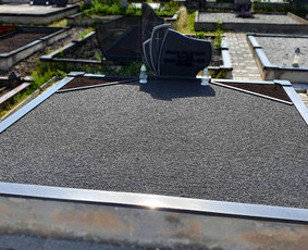Dekoravimas granito skalda