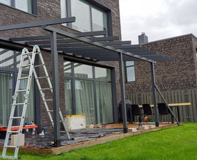 Pavėsinių gamyba, statymas - Lauko terasų, pavesinių įrengimas, pakalimai jūsų aplinkai! - 1