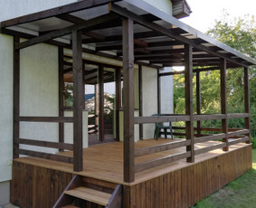 Terasų įrengimas - Stogai , Terasos ,stoginės, sandėliukai, - 1