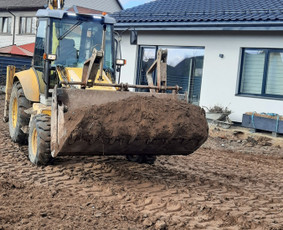 Račioko,bobcat,skalda,smėlis, buldozeris, Juodžemis - Sklypo lyginimas, formavimas - 1 Sklypo lyginimas, formavimas - Račioko,bobcat,skalda,smėlis, buldozeris, Juodžemis - 1