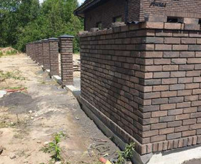 Klinkerio mūrijimas (mūras) ir klijavimas / Sergej A / Darbų pavyzdys ID 1757865