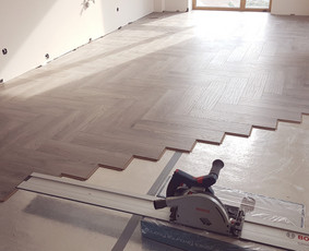 Parketo, vinilo, laminato. grindjuosčių. profilių montavimas / Linas / Darbų pavyzdys ID 1760821