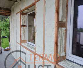 Stogo, oro tarpo, sienų, šiltinimas poliuretano putomis / UAB Termogusta / Darbų pavyzdys ID 1769493