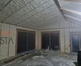 Stogo, oro tarpo, sienų, šiltinimas poliuretano putomis / UAB Termogusta / Darbų pavyzdys ID 1769501