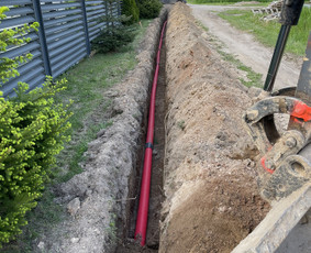 Elektros darbai/ įvadai / įžeminimas / rangovo aktas per 1d. / G-ELECTRIC / Darbų pavyzdys ID 1774629