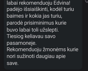 Išsilaisvink su hipnoterapija / Edvinas Pučkelo / Darbų pavyzdys ID 1781575