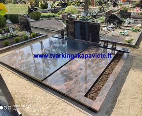 Kapų tvarkymas, dengimas plokštėmis, paminklai - Granito plokštės kapams, dengimas - 3 Granito plokštės kapams, dengimas - Kapų tvarkymas, dengimas plokštėmis, paminklai - 3