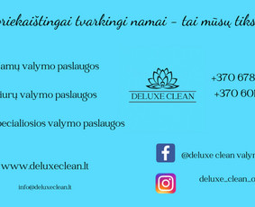 Valymo paslaugos individualiems namams/komercinėms patalpoms / Deluxe clean / Darbų pavyzdys ID 1794053